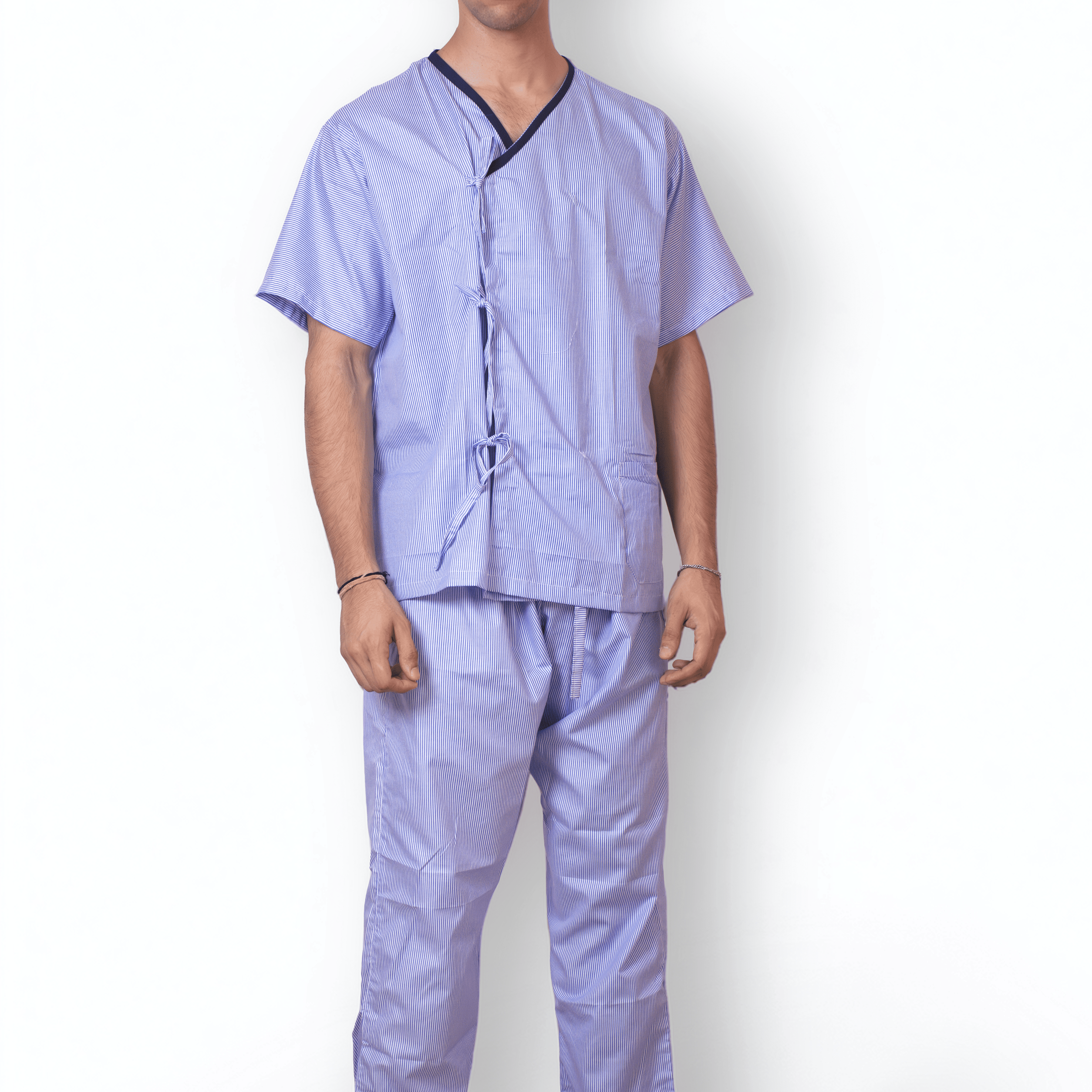 Unisex Patient Dress Fabric – Polyester x Cotton Blend | Comfortable & Durable