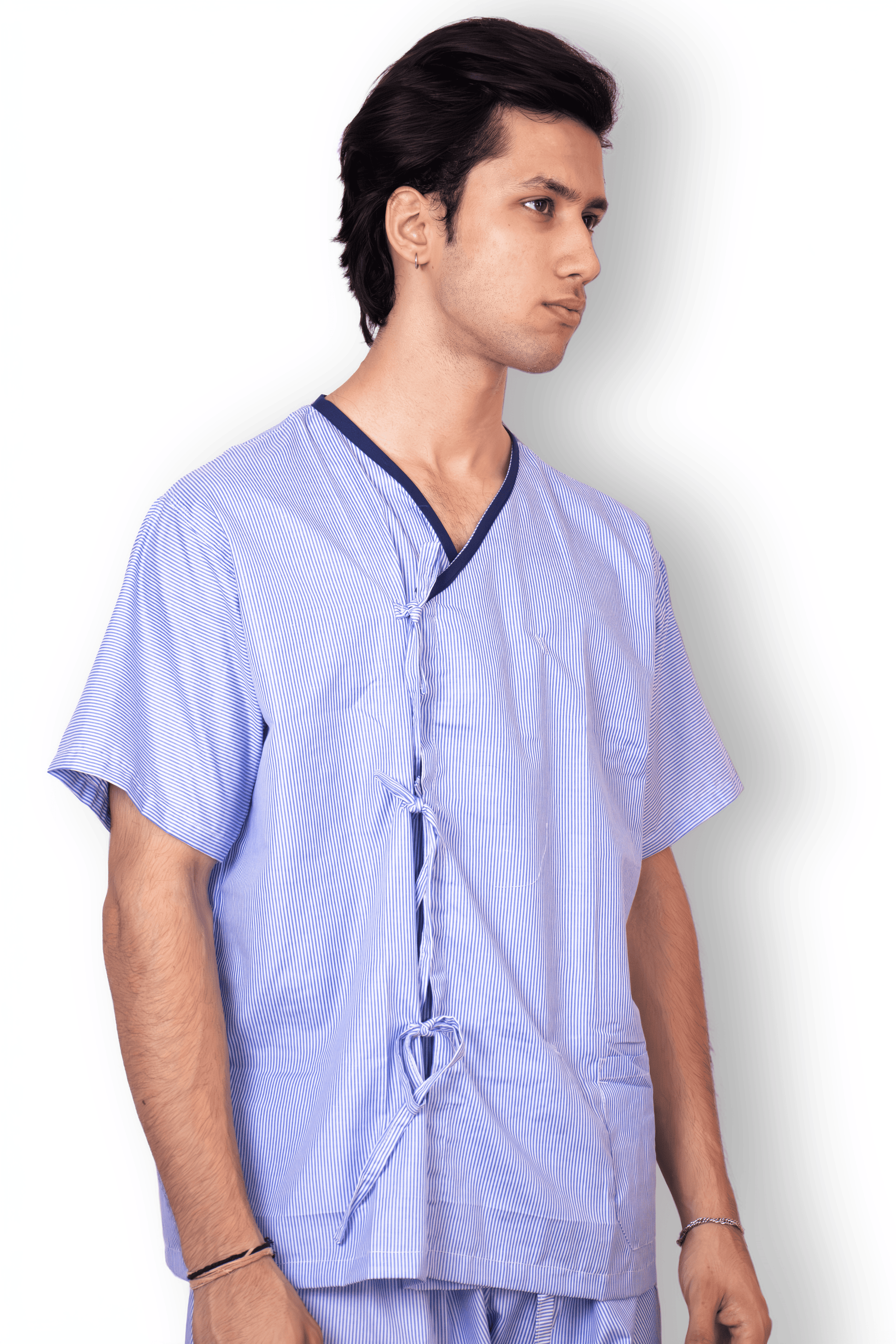Unisex Patient Dress Fabric – Polyester x Cotton Blend | Comfortable & Durable