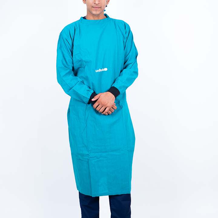Cotton Surgical Gown Fabric – Unisex, Breathable & Skin-Friendly Material